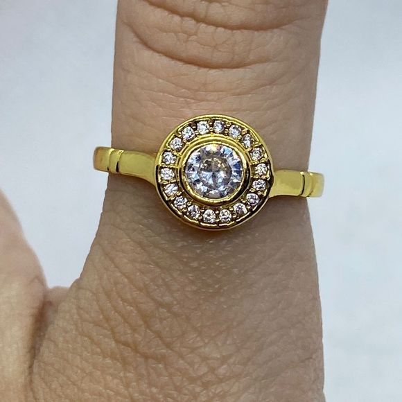 Jewelry - 💛 Gold Plated CZ Fancy Ring